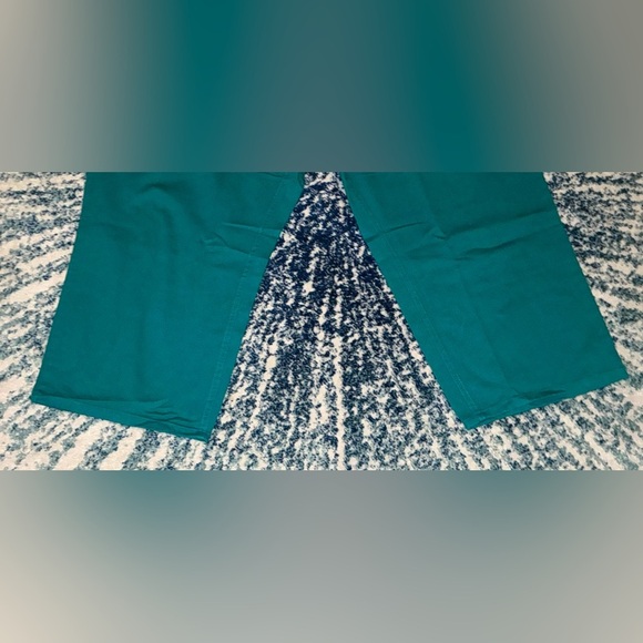 Woman Within Teal Natural Fit Pants (NWOT) - Picture 3 of 8